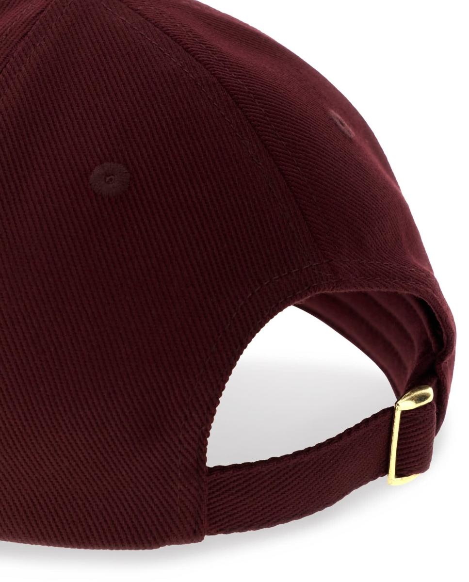 Gorra de mujer con visera a contraste y logo - Guess - Rojo Rojo-5