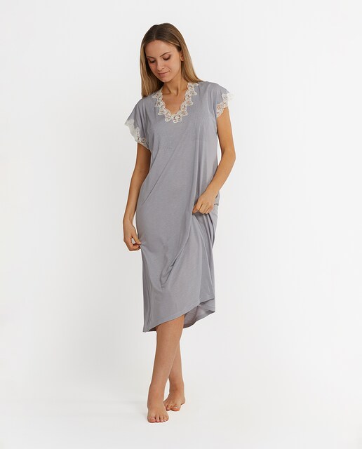 Imagem 0 de Kaftan Liso com Manga Curta