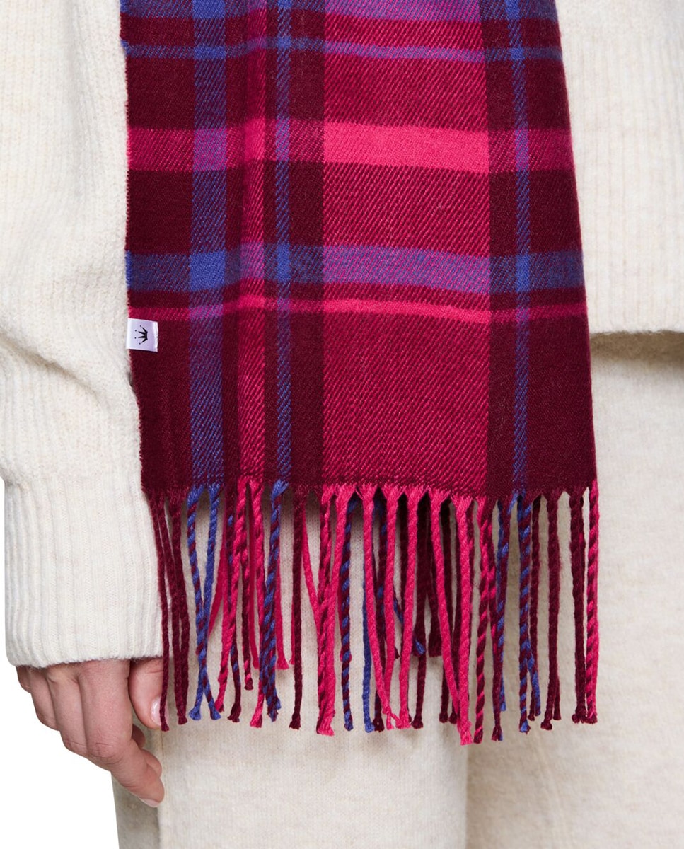 Cachecol Largo Vermelho-5