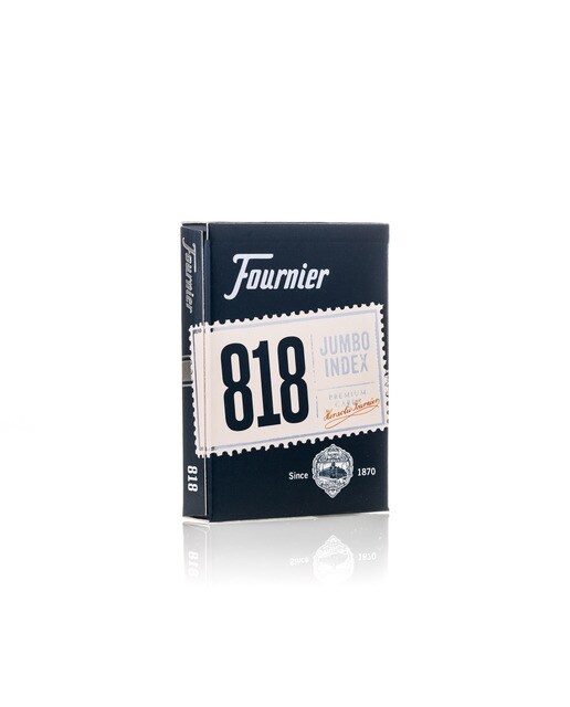Naipes Póker con Índices Jumbo Nº 818 - Estuche cartulina (Cartas) 1