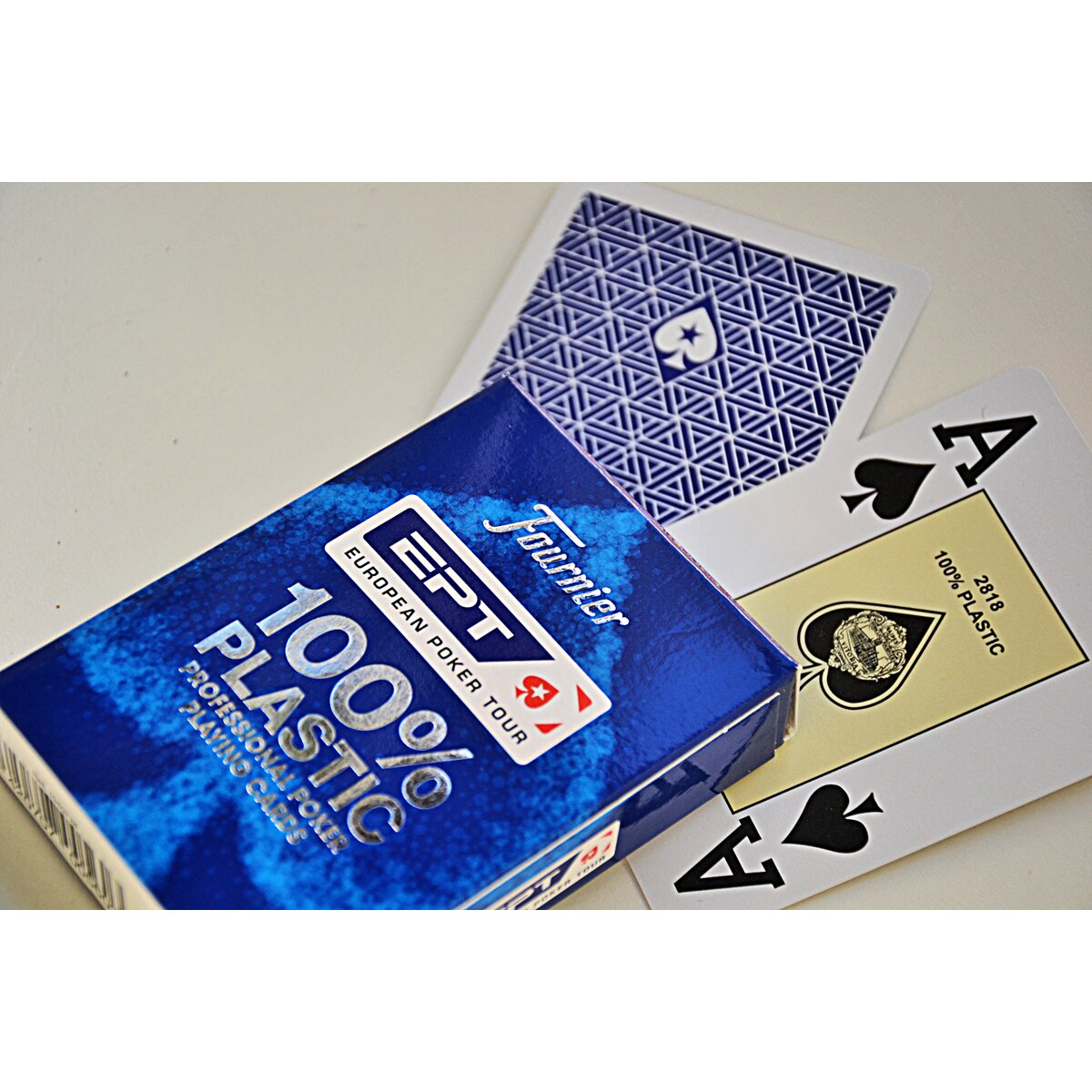 Baraja Poker Fournier 100% plastico EPT 5