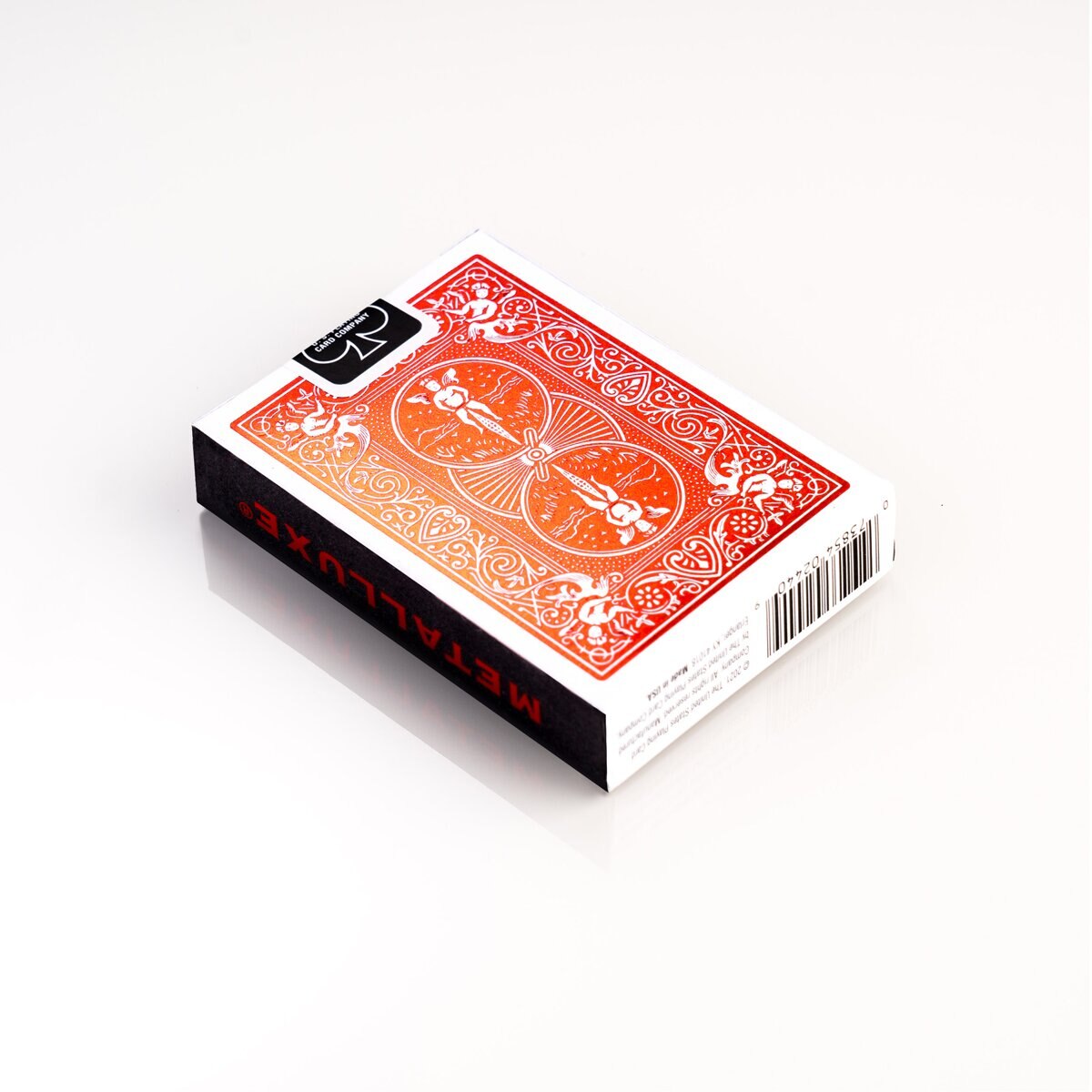 Baralho de póker Bicycle Metalluxe Red 2
