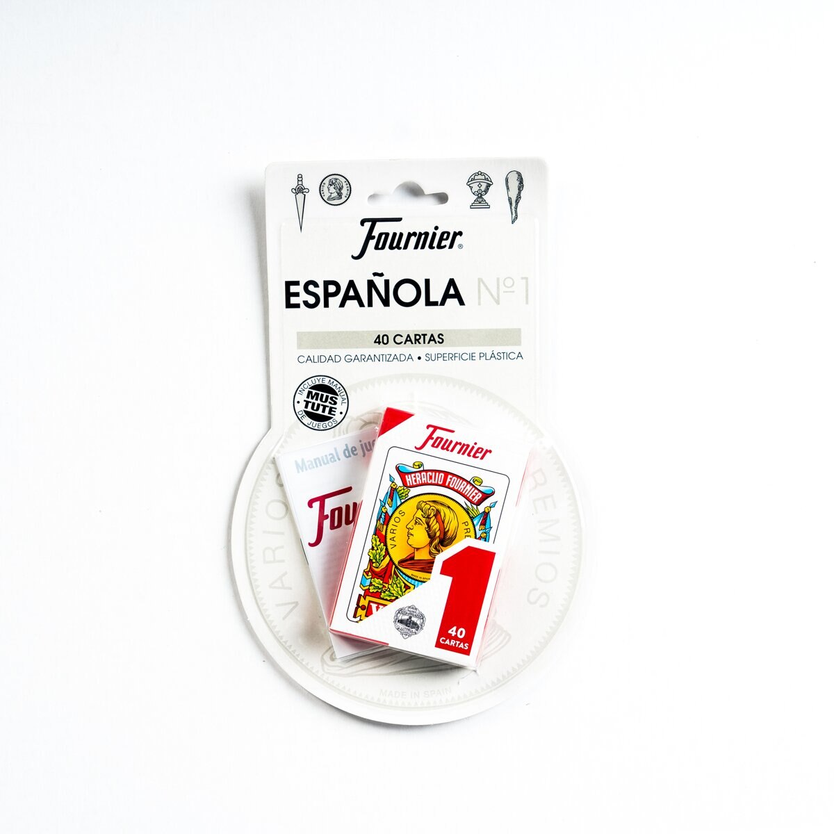 Baraja española Fournier 1-40 cartas 2