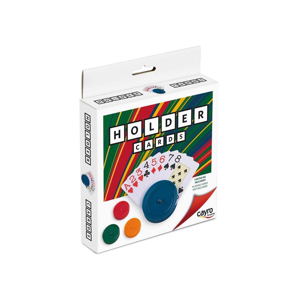 Imagem 0 de Sujeta Cartas Cayro 4 Unidades