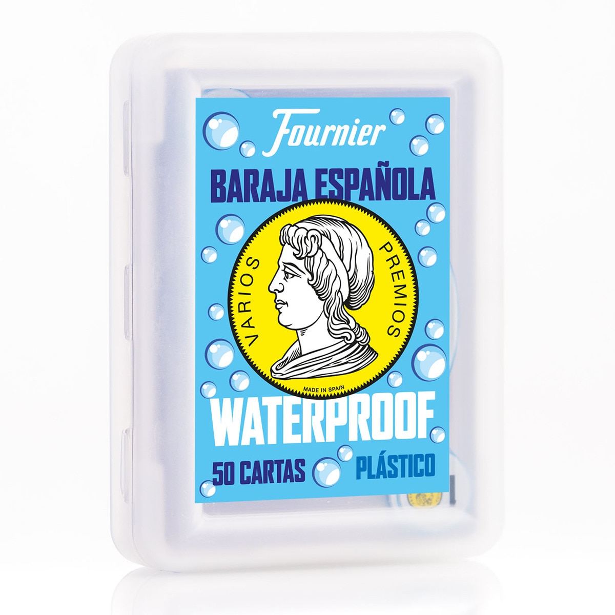 Fournier - Baraja Española Fournier Waterproof 50 Cartas.
