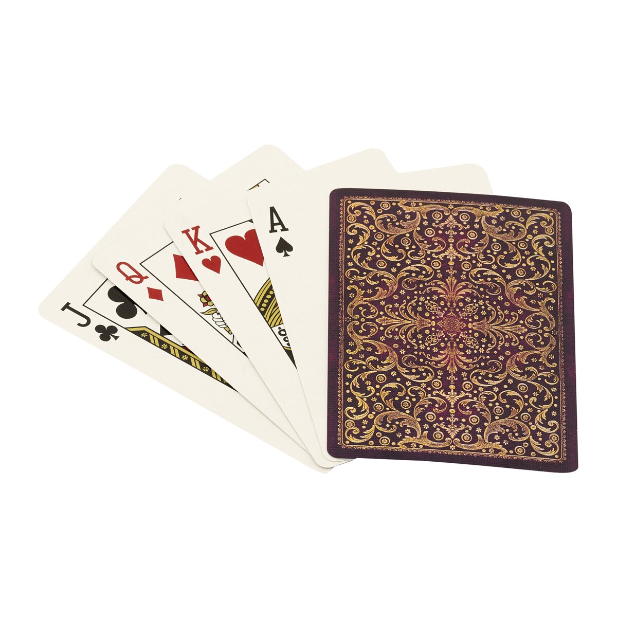 Jogo de cartas Aurelia Paperblanks com 54 cartas de póker 2