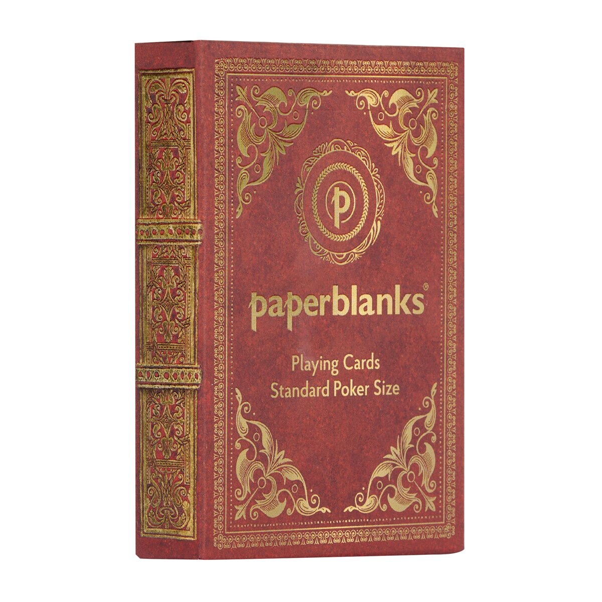 Jogo de cartas Senda Dorada Paperblanks com 54 cartas de póker 3