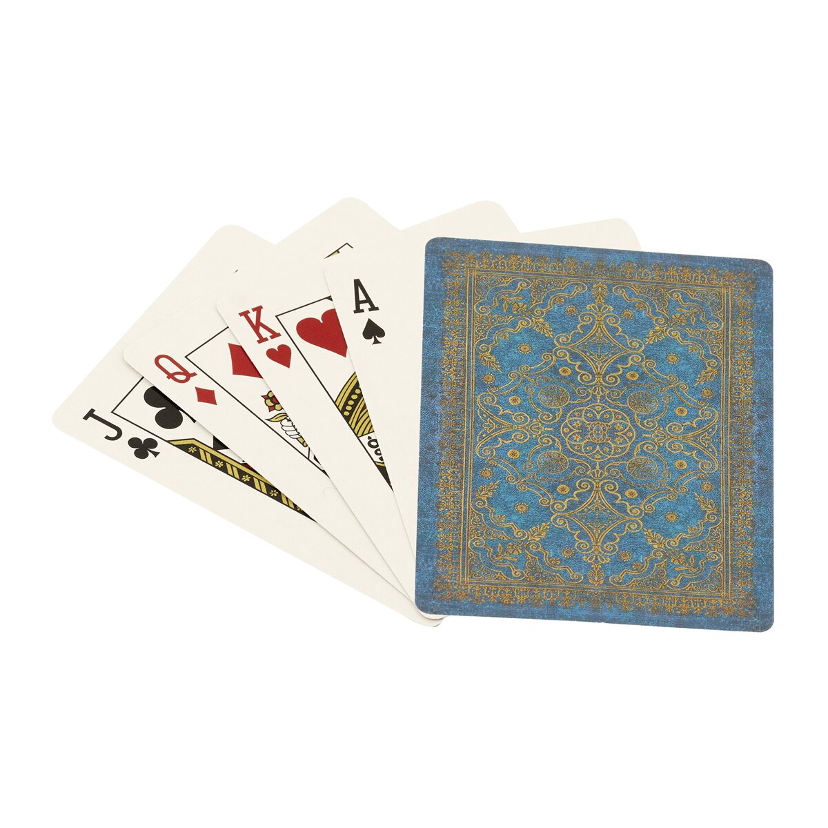 Jogo de cartas Azur Paperblanks com 54 cartas de póker 2