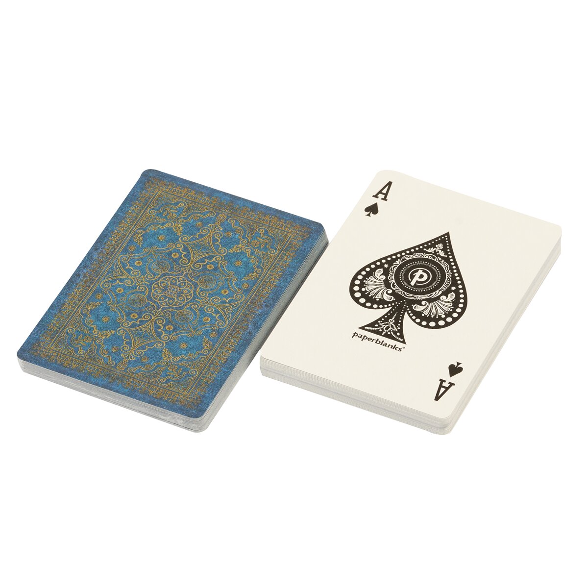 Jogo de cartas Azur Paperblanks com 54 cartas de póker 4