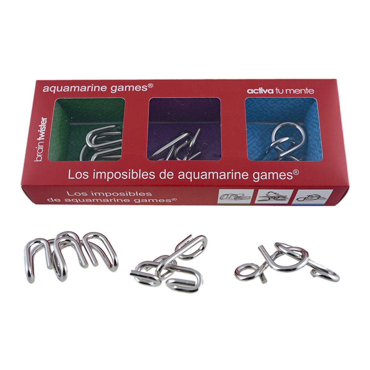 Imagem 0 de Jogo de Engenho Os 3 Impossíveis de Metal