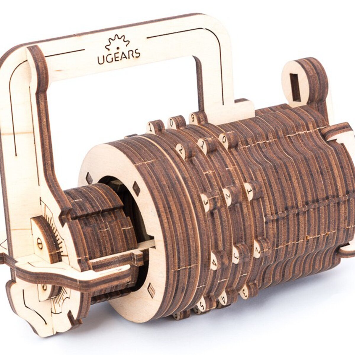 Maqueta Ugears Combination Lock 1