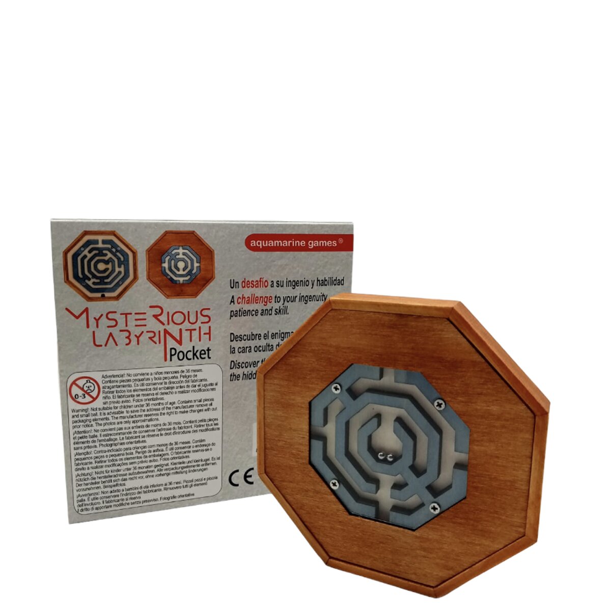 Juego Mysterious Labyrinth Pocket Aquamarine Games 2