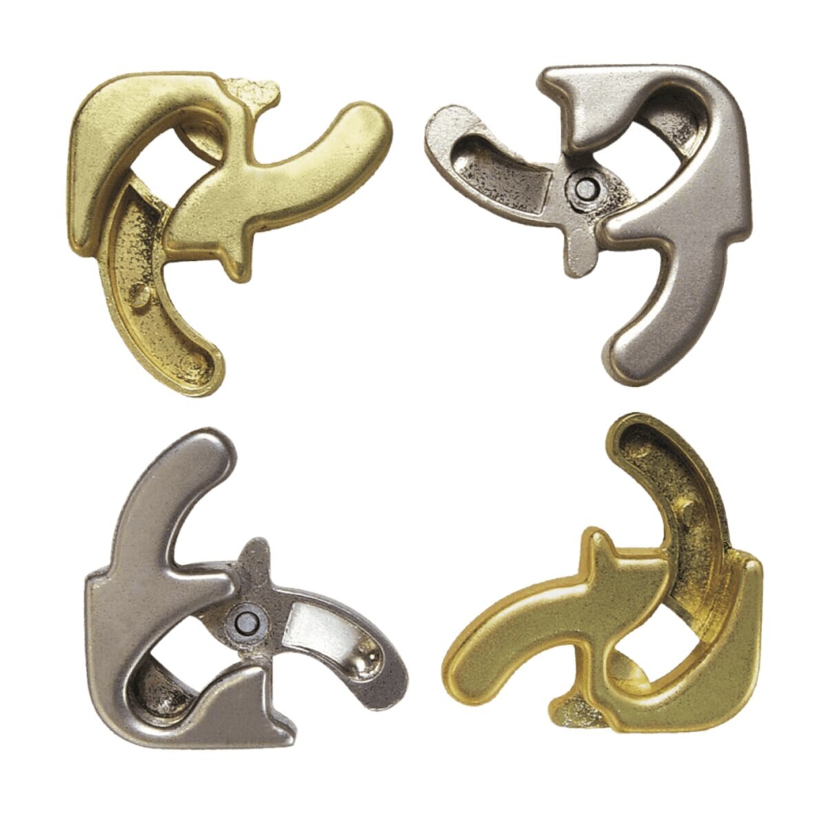Puzzle Hanayama Nível 5/6 Huzzle Cast Square 4