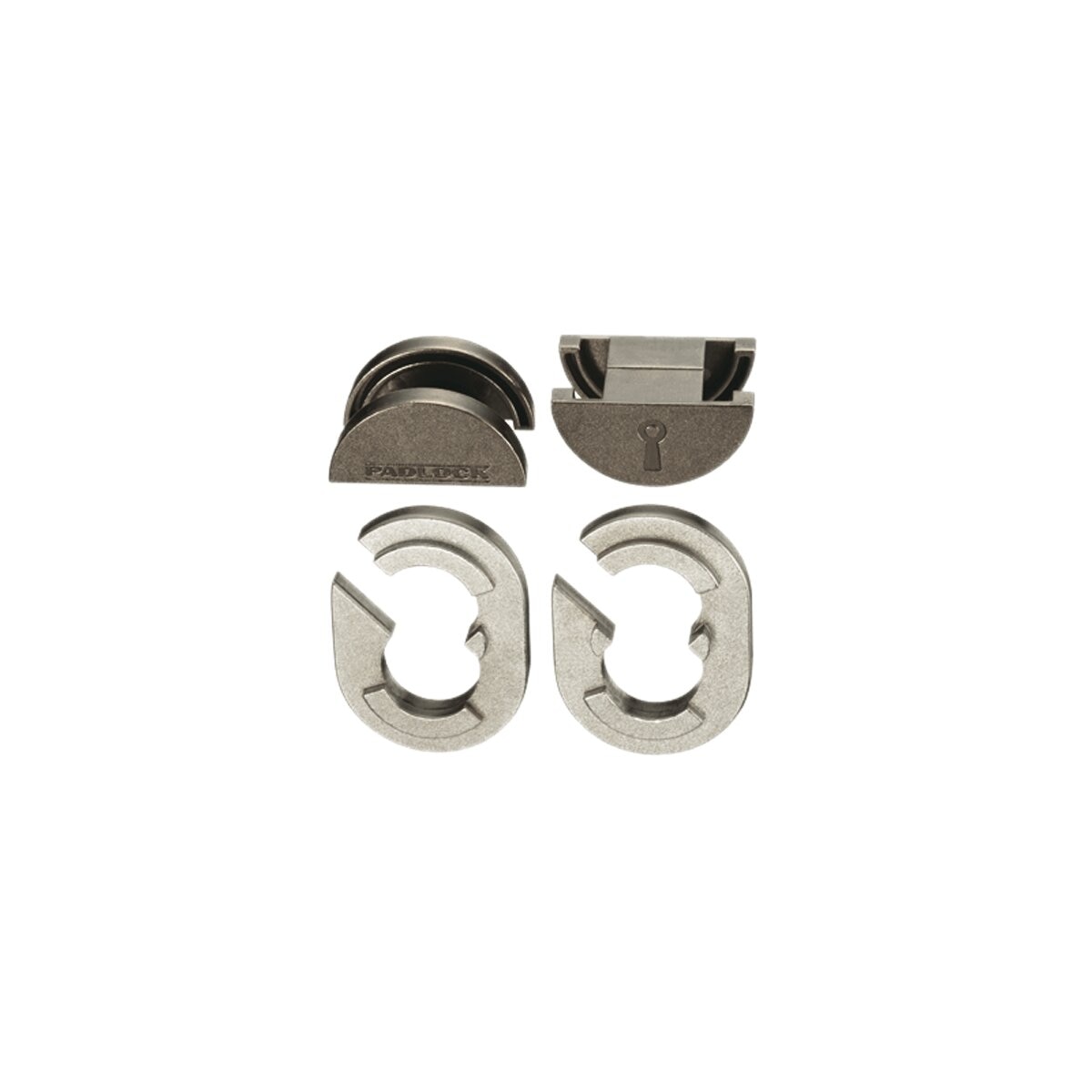 Puzzle Hanayama Nível 5/6 Huzzle Cast Padlock 3