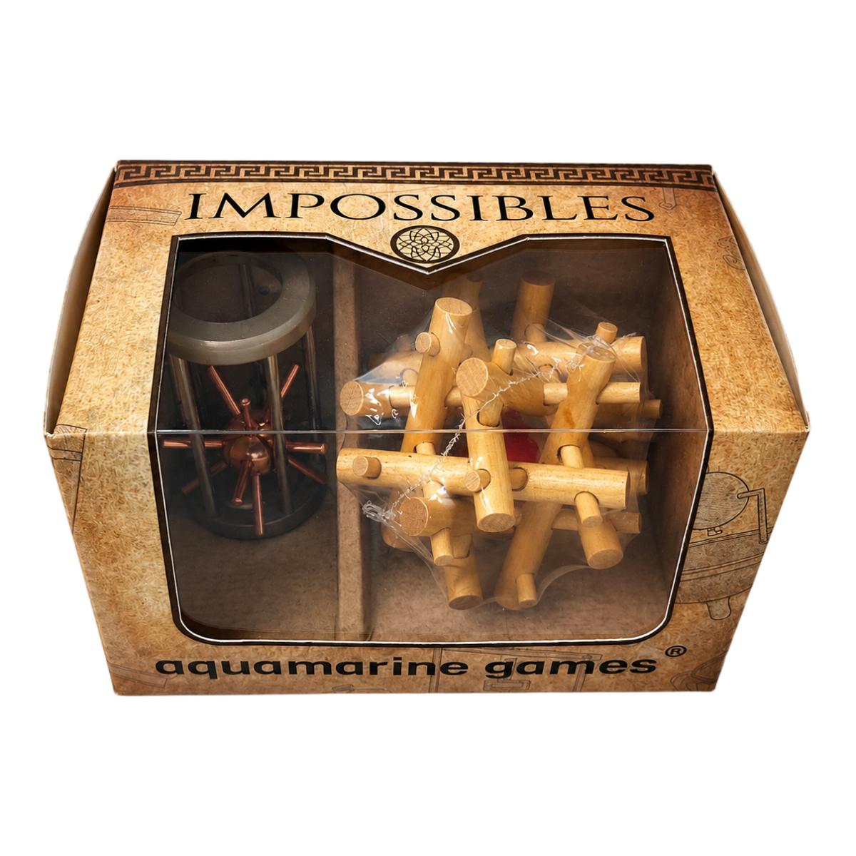 Imagem 0 de Pack 2 Puzzle Aquamarine Games de Madeira e Metal