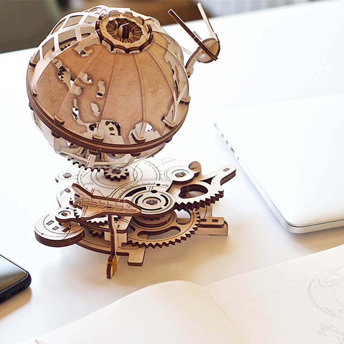 Maquete Globo Ugears 5