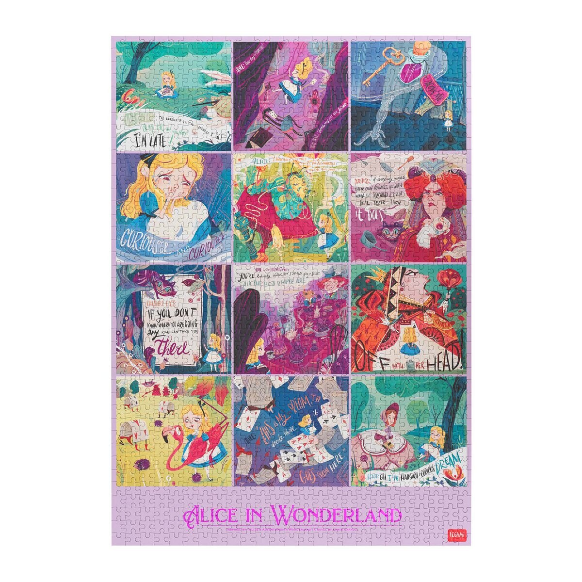 Puzzle 1000 Peças Legami Alice 2
