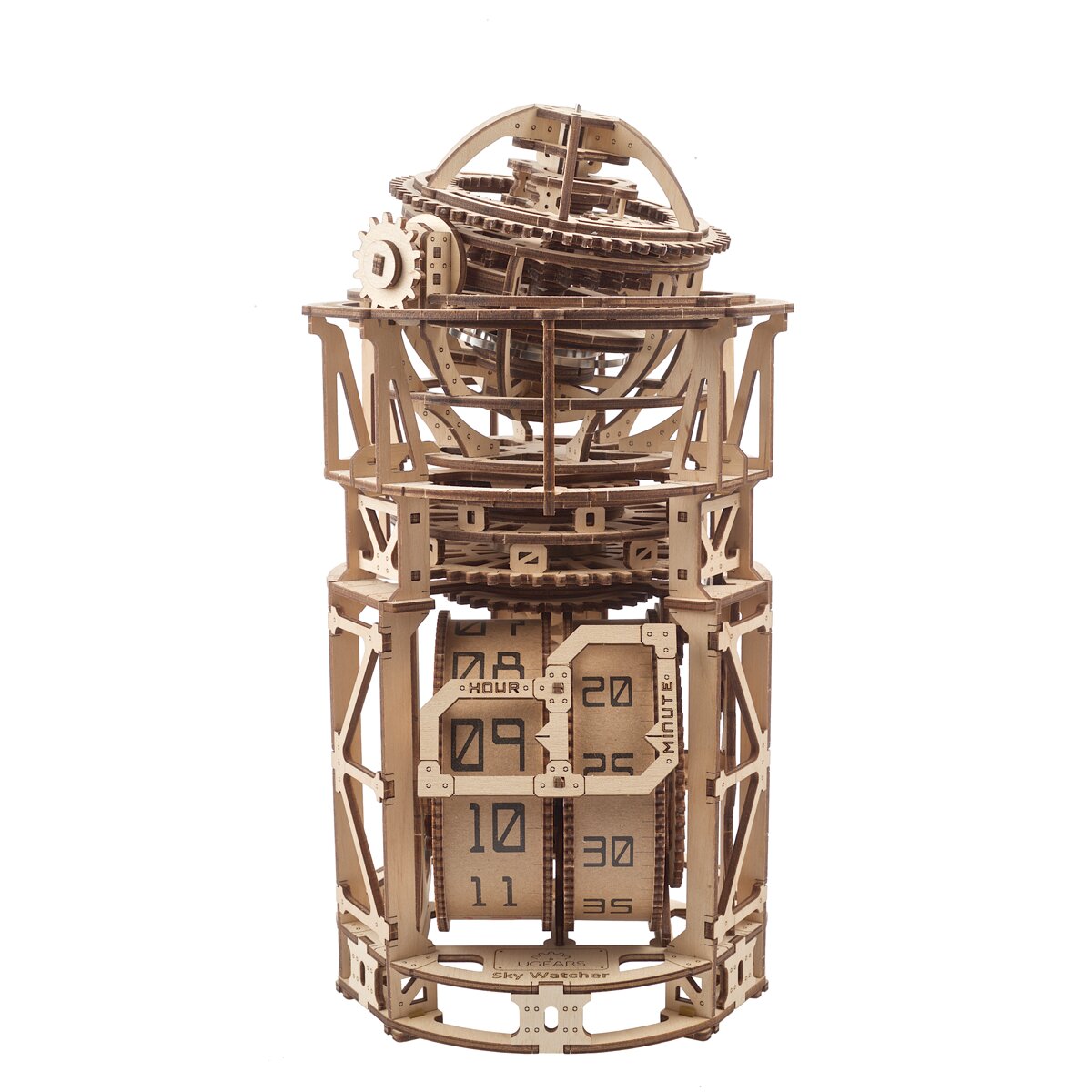 Maqueta Ugears Sky Watcher Tourbillon Table Clock 3