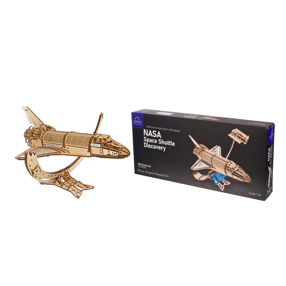 Imagem 0 de Maqueta Ugears NASA space shuttle Discovery.