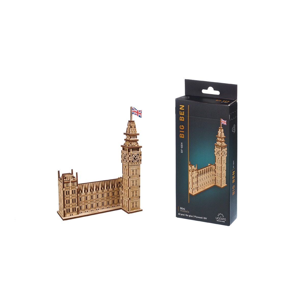 Imagem 0 de Modelo Ugears Big Ben.