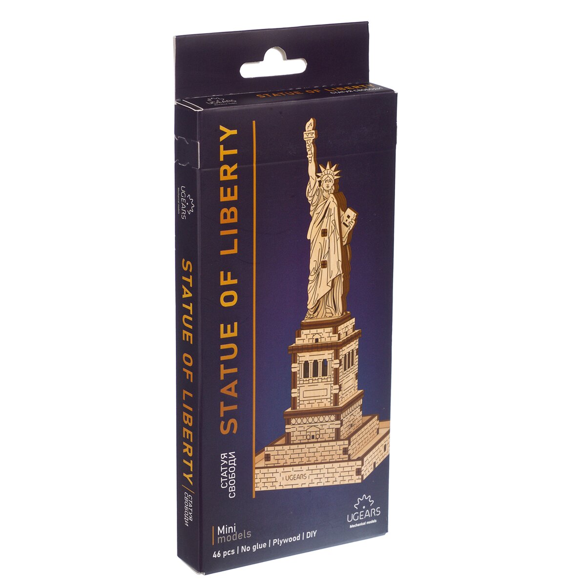 Modelo Ugears Estátua da Liberdade. 2