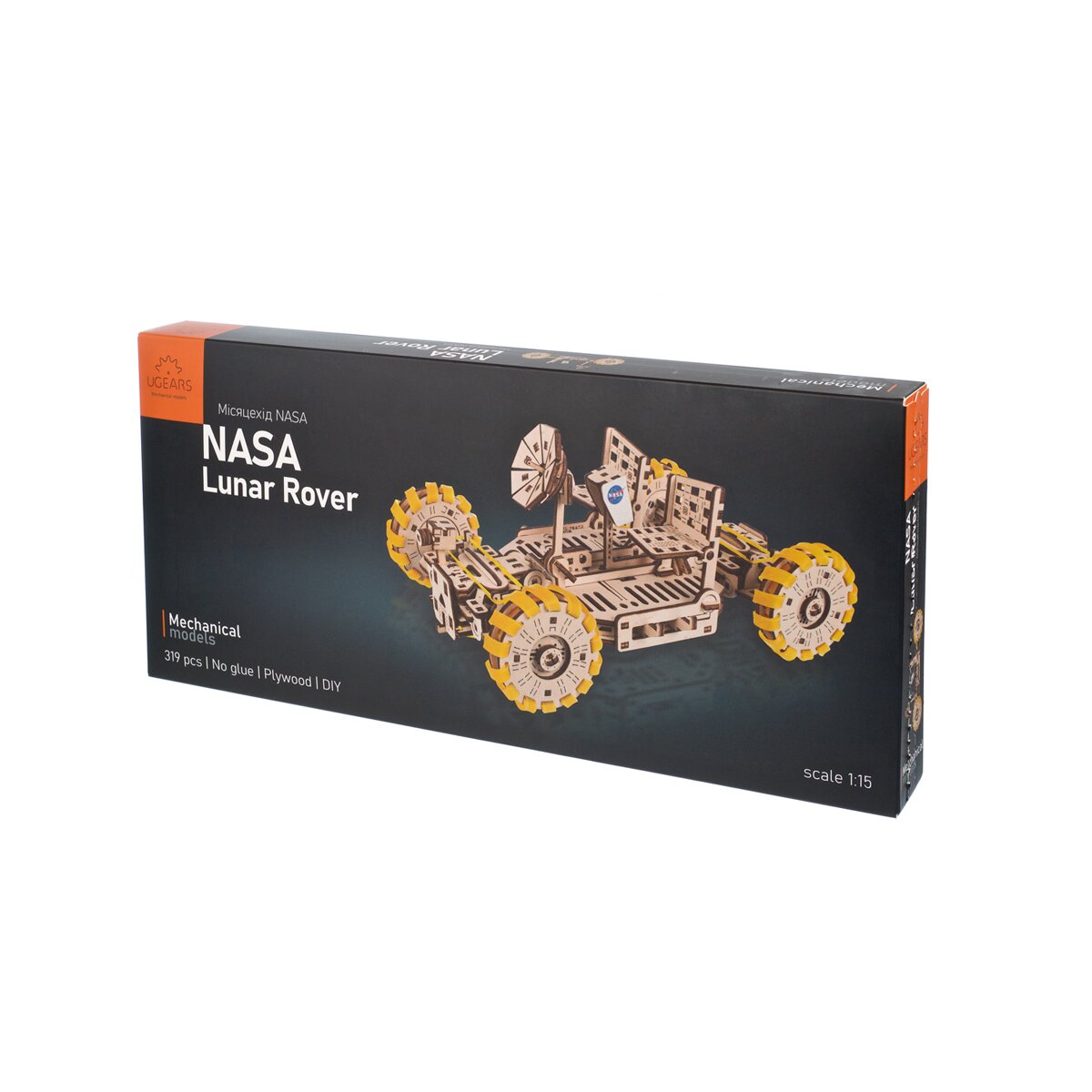 Modelo do veículo Lunar Rover da NASA Ugears 2
