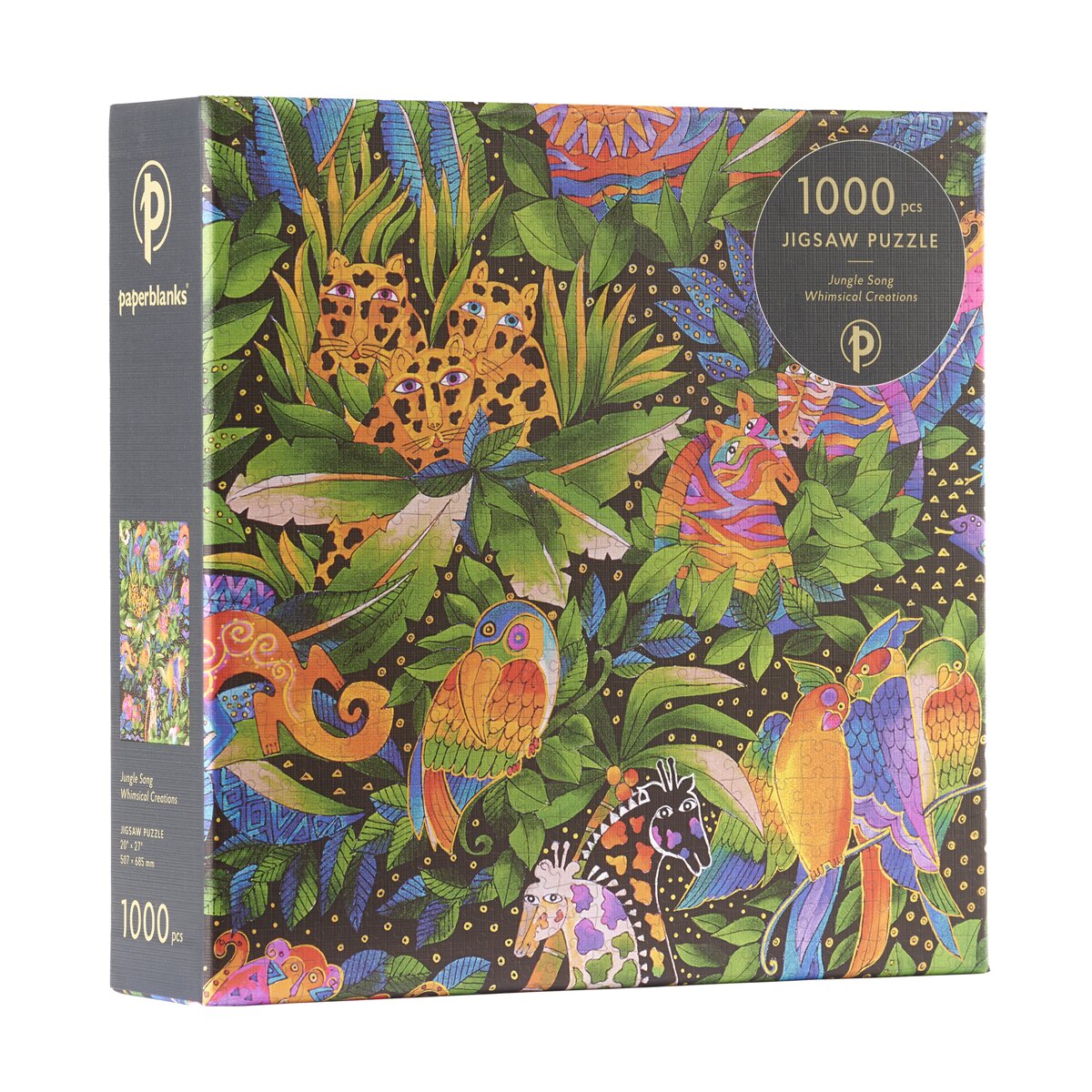 Puzzle de 1.000 peças Canción de la Jungla Paperblanks 3