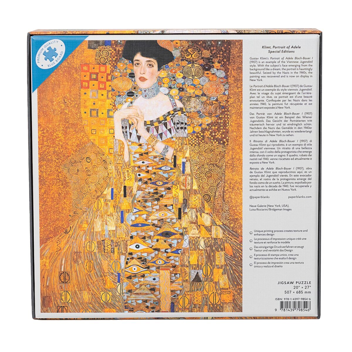Puzzle Retrato de Adele Folhas de papel 1000 Peças 2