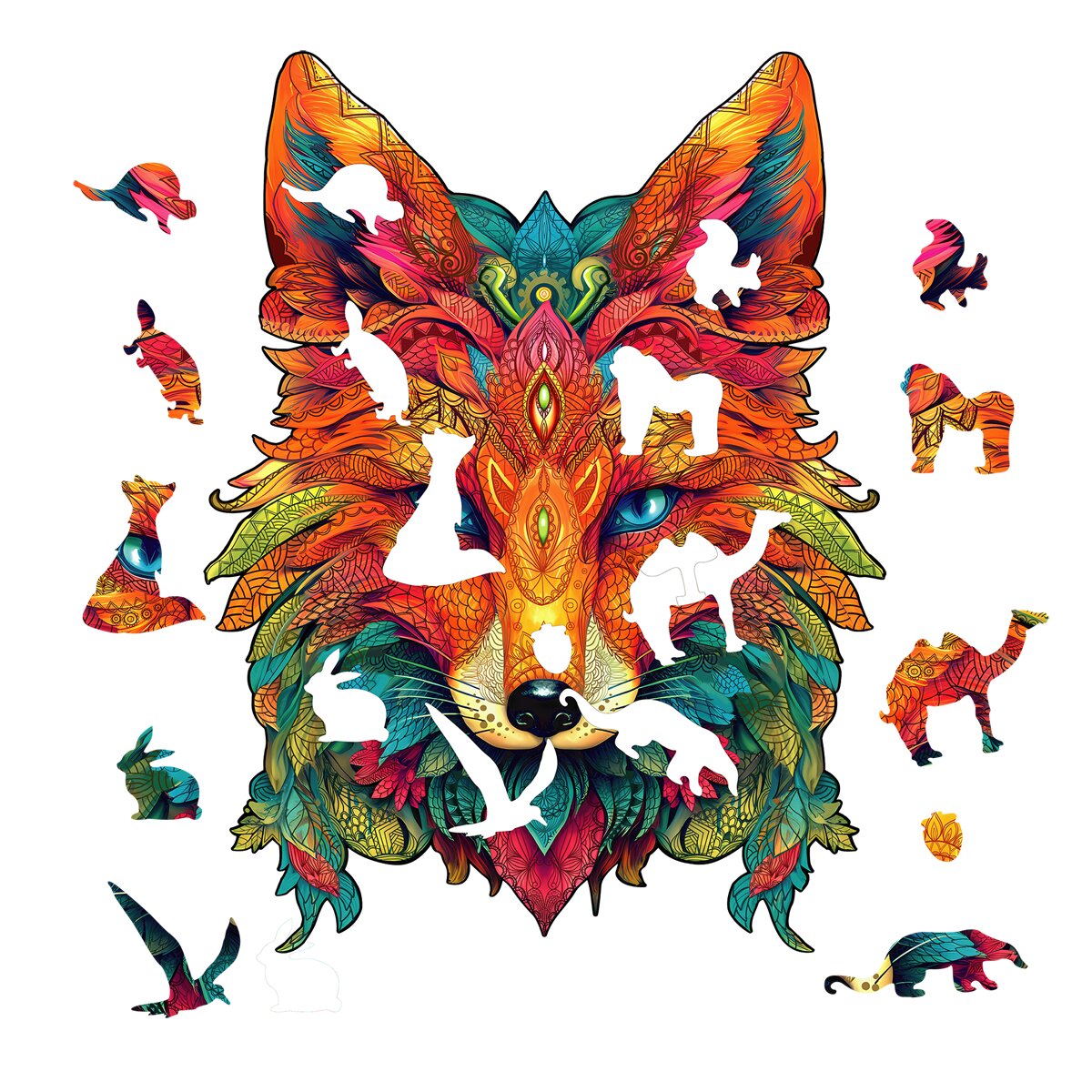 Puzzle de Madeira The Fox 2