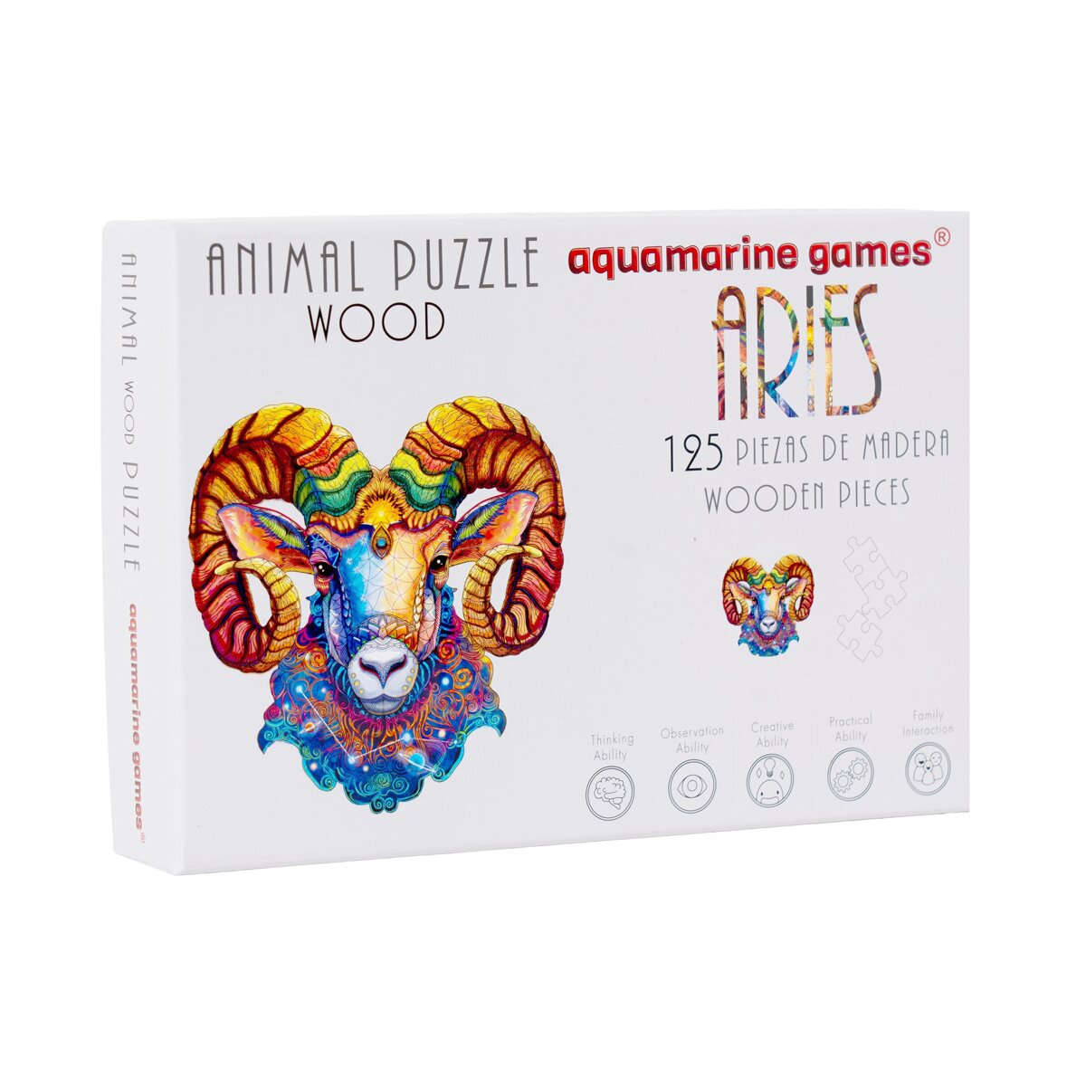 Puzzle de madera Aquamarine Games The Aries 3