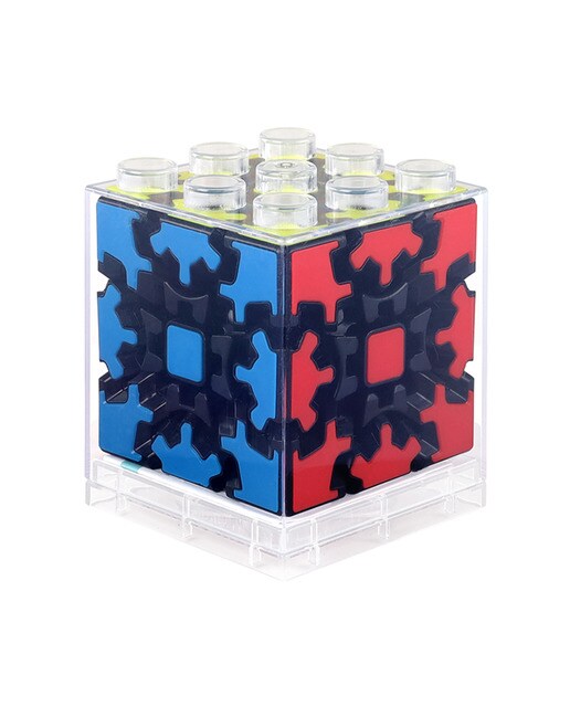 Puzzle Aquamarine games cubo 3x3 gear cube 1