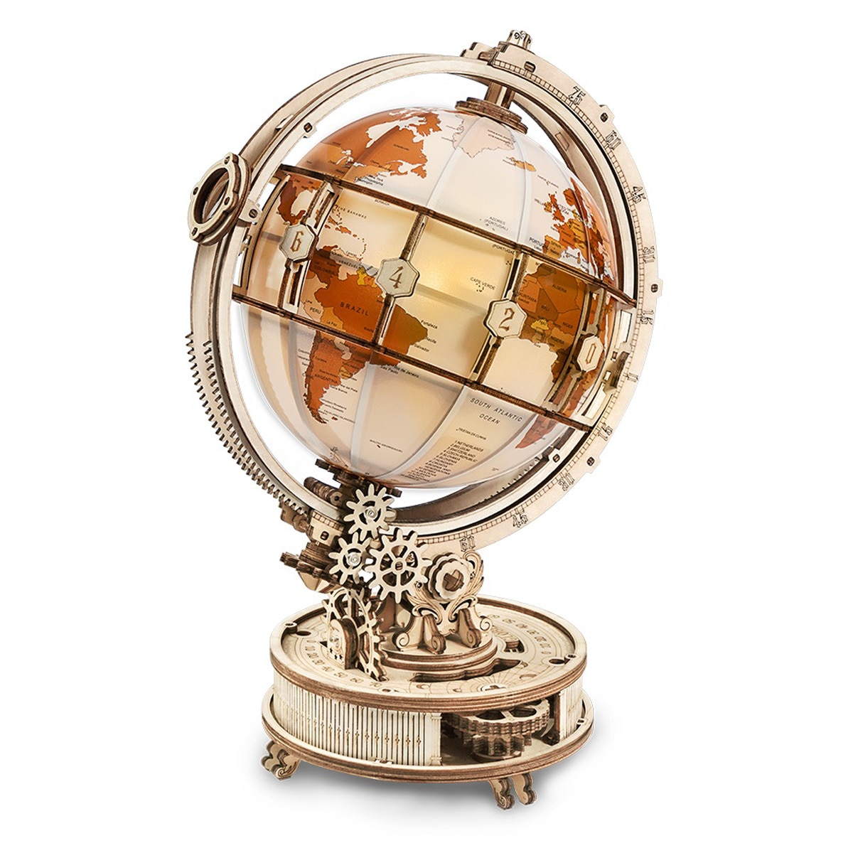 ROKR – Maqueta de madera Rokr Luminous Globe.