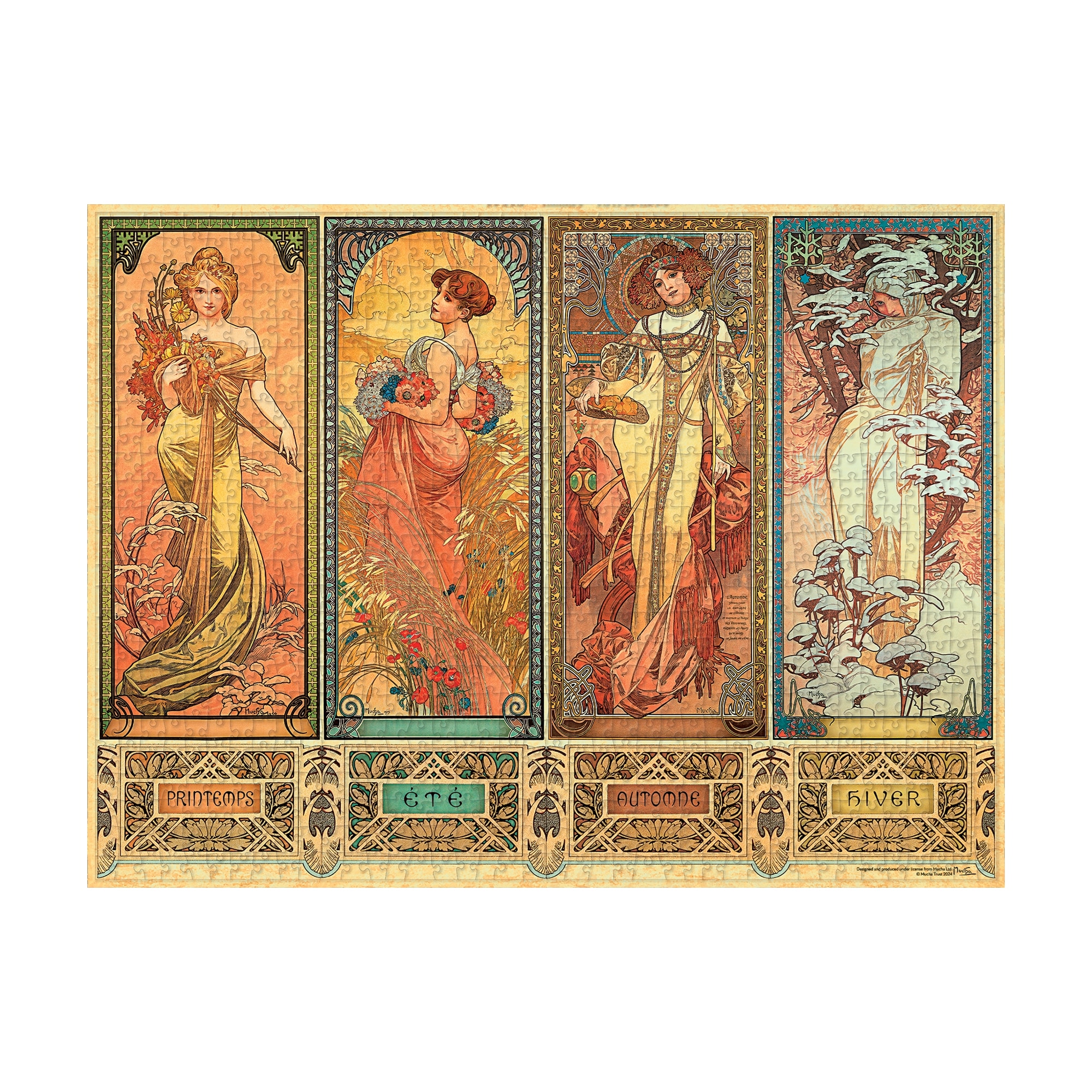 Puzzle Das Estações (1900) 1.000 Peças 3