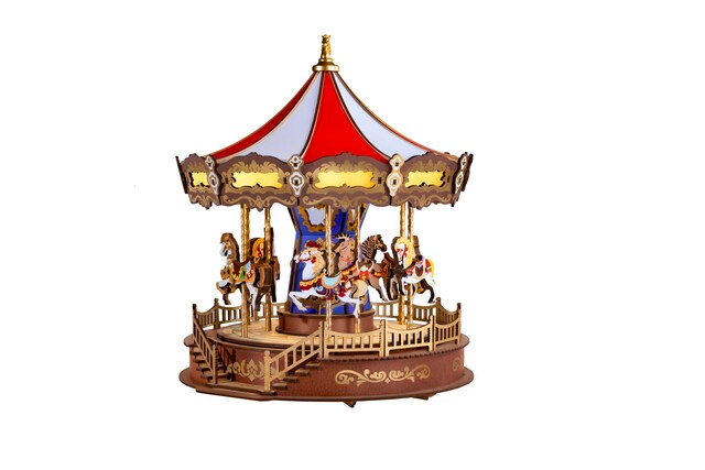 Imagem 0 de Maquete de Madera Classic Carousel