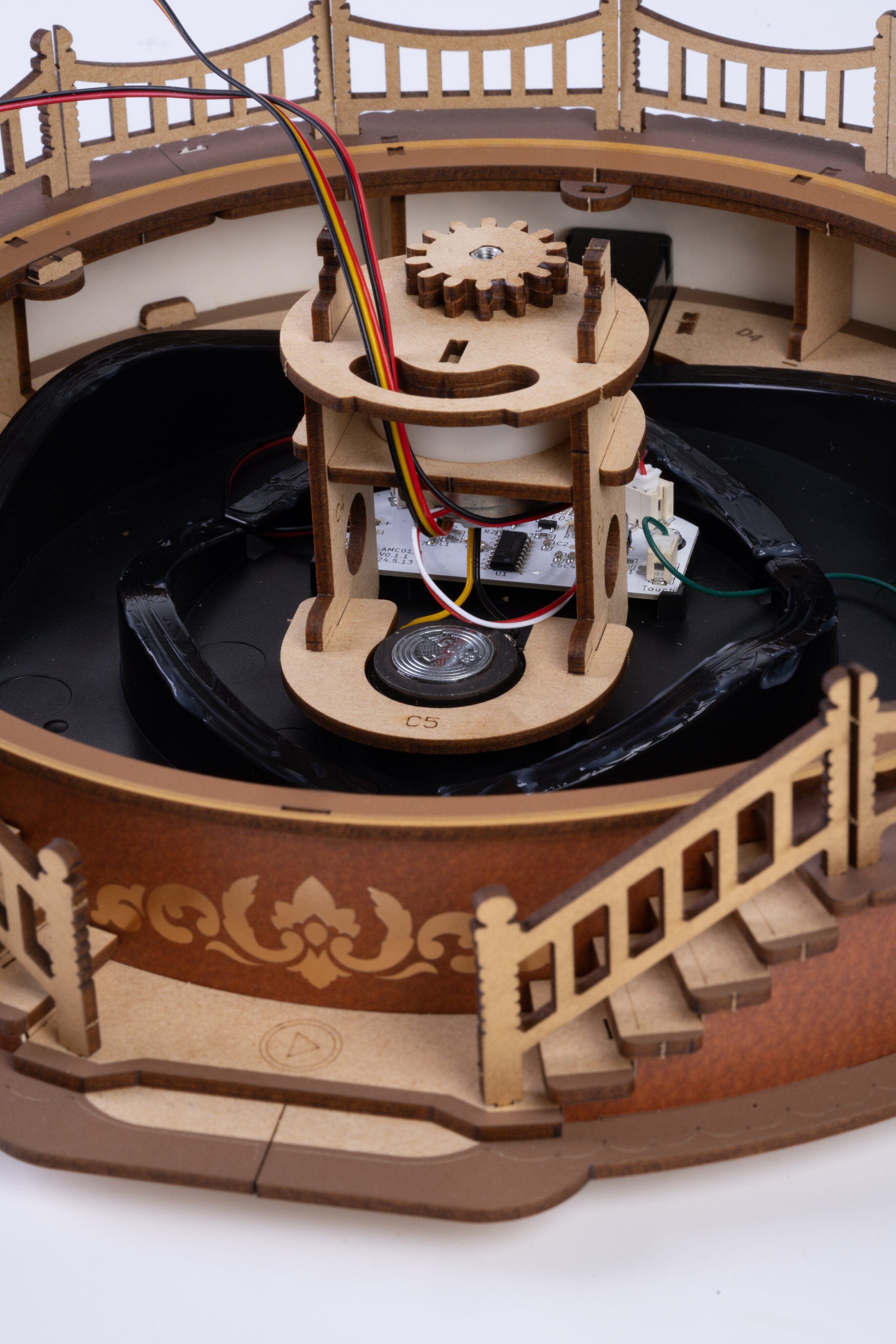 Maquete de Madera Classic Carousel 5
