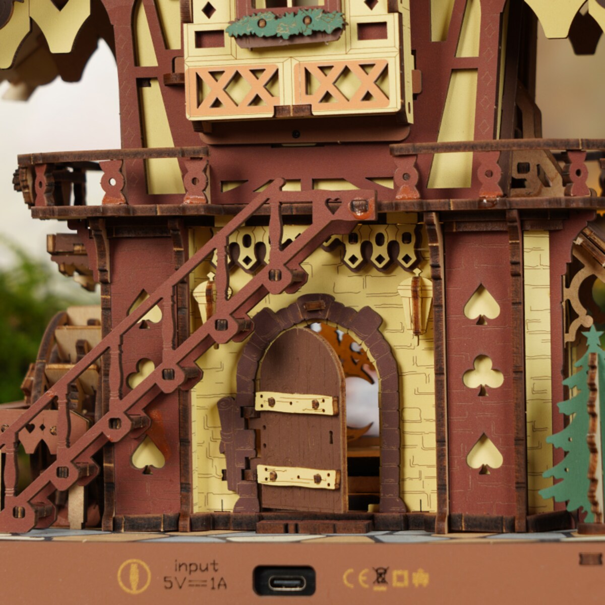 Maqueta de madera Robotime Cuckoo Clock Mechanical 12