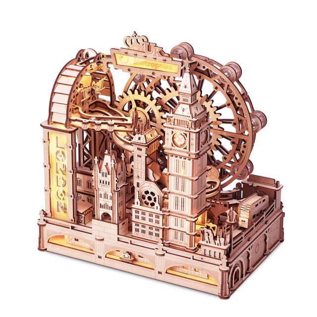 Imagen 0 de Maqueta de madera Robotime London Marble Run