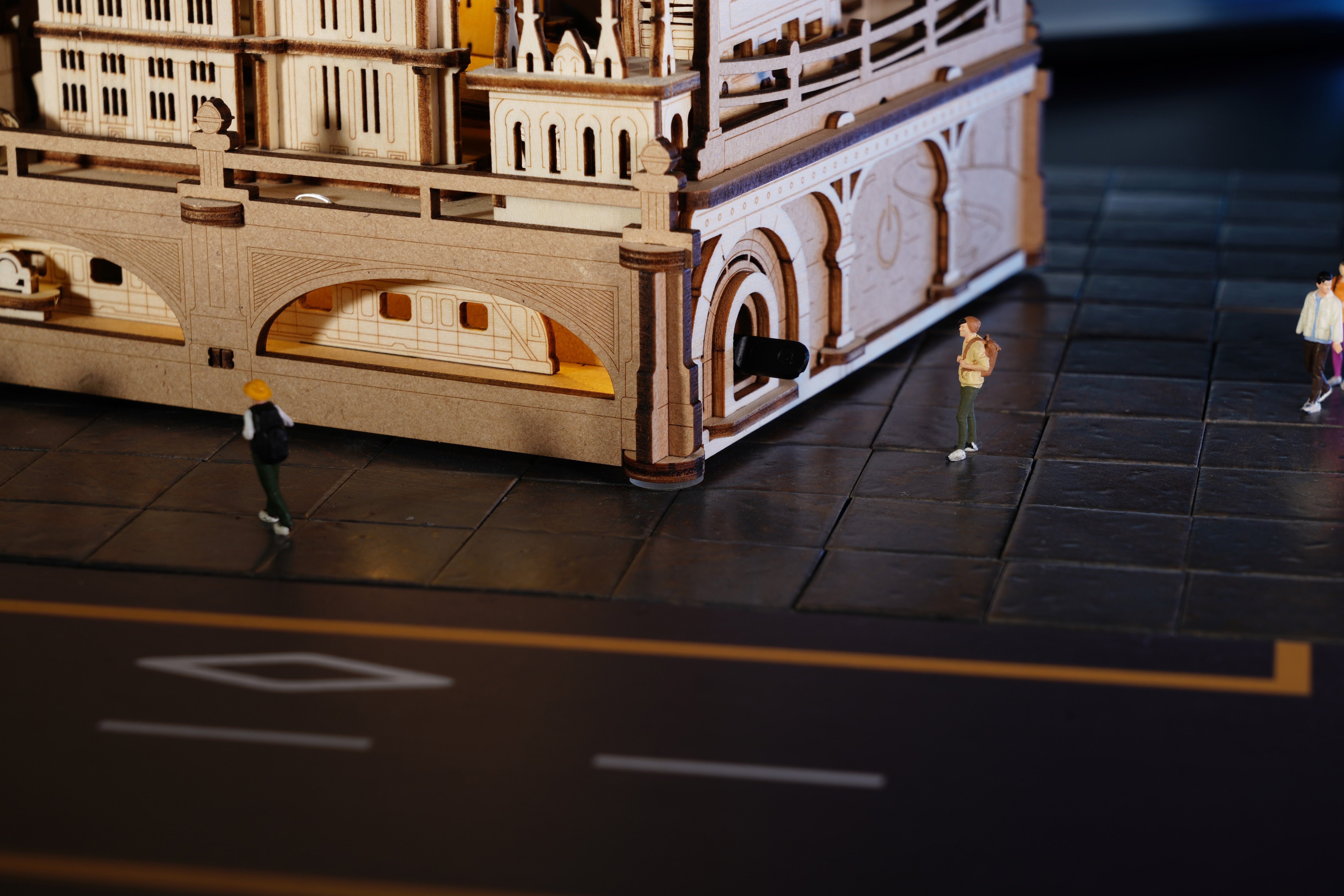 Maquete de Madeira London Marble Run 10