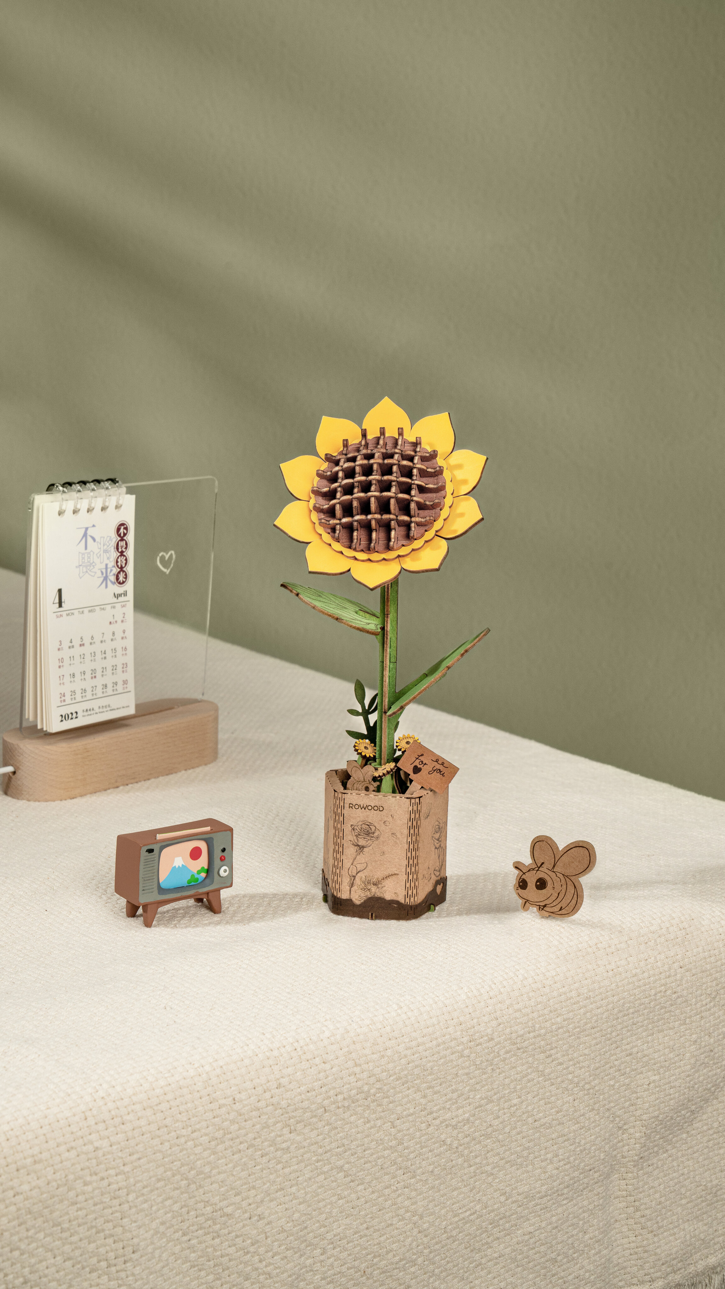Maquete de Madeira Girasol 2