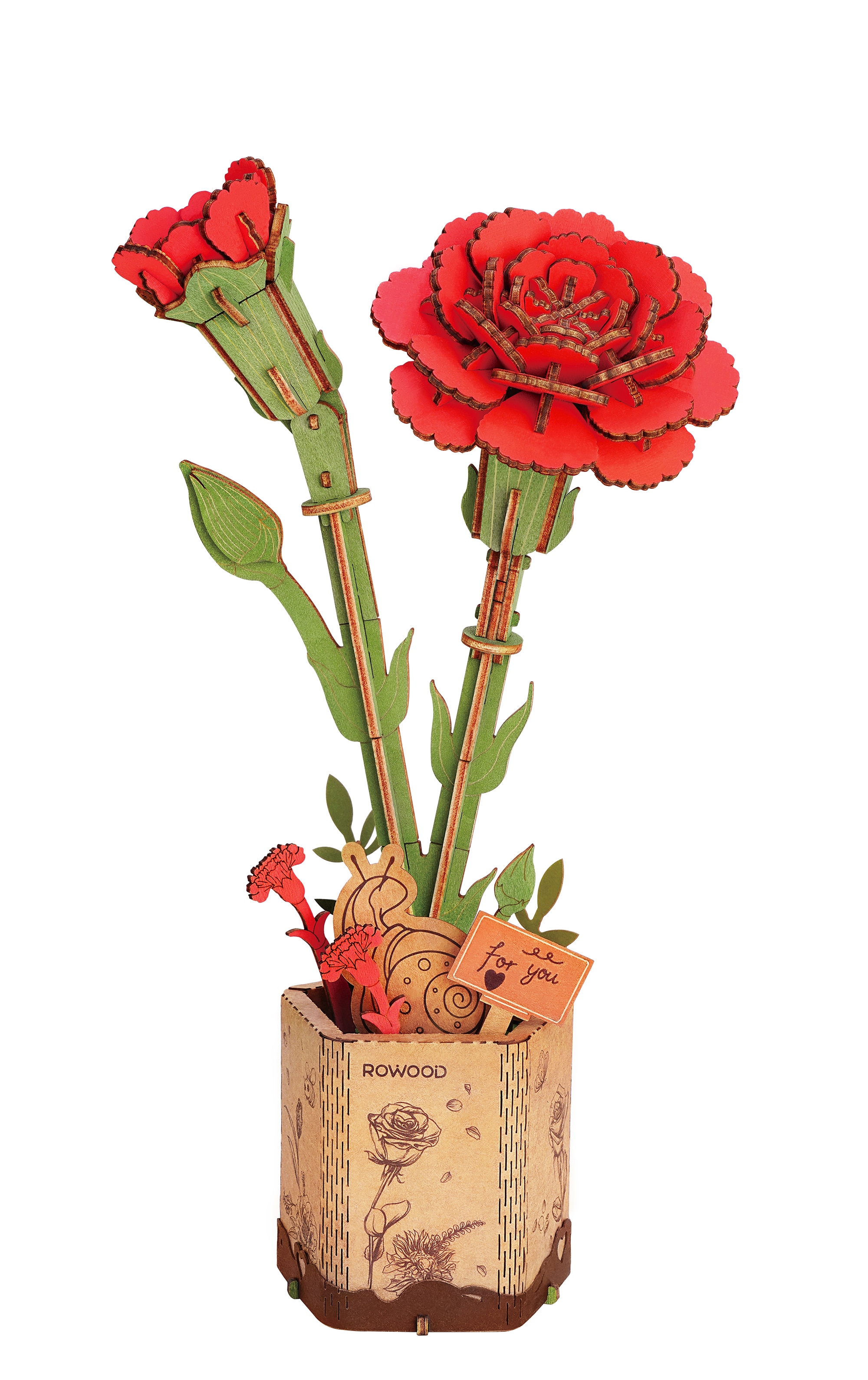 Imagem 0 de Maquete de Madeira Red Carnation