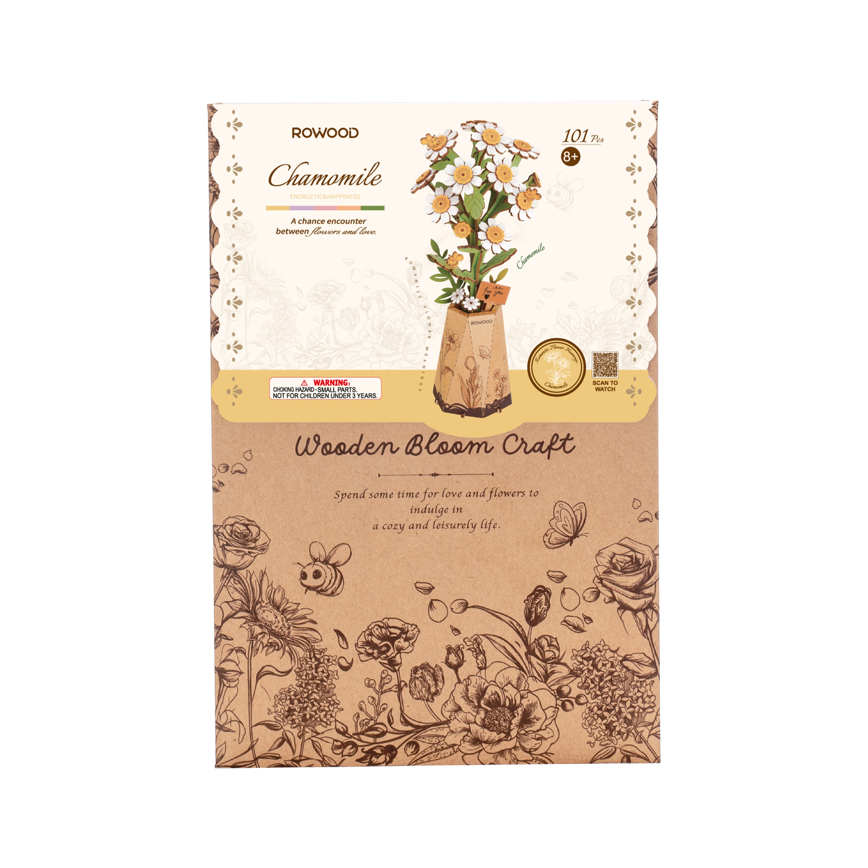 Maquete de Madeira Chamomile 2