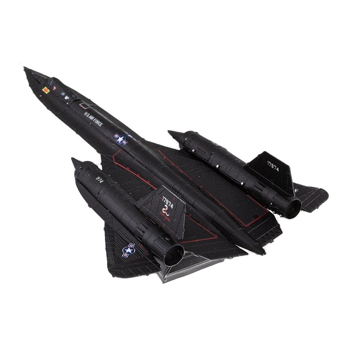 Maquete de Metal Metal Earth SR-71 Blackbird 4