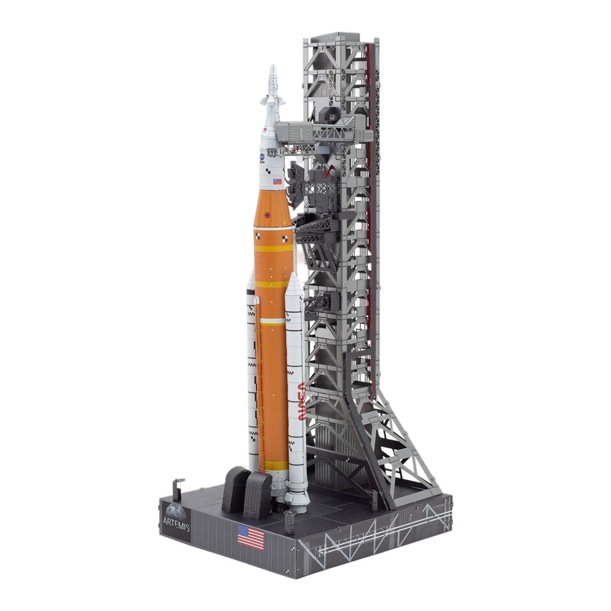 Maquete de Metal Metal Earth Artemis Moon Rocket 2