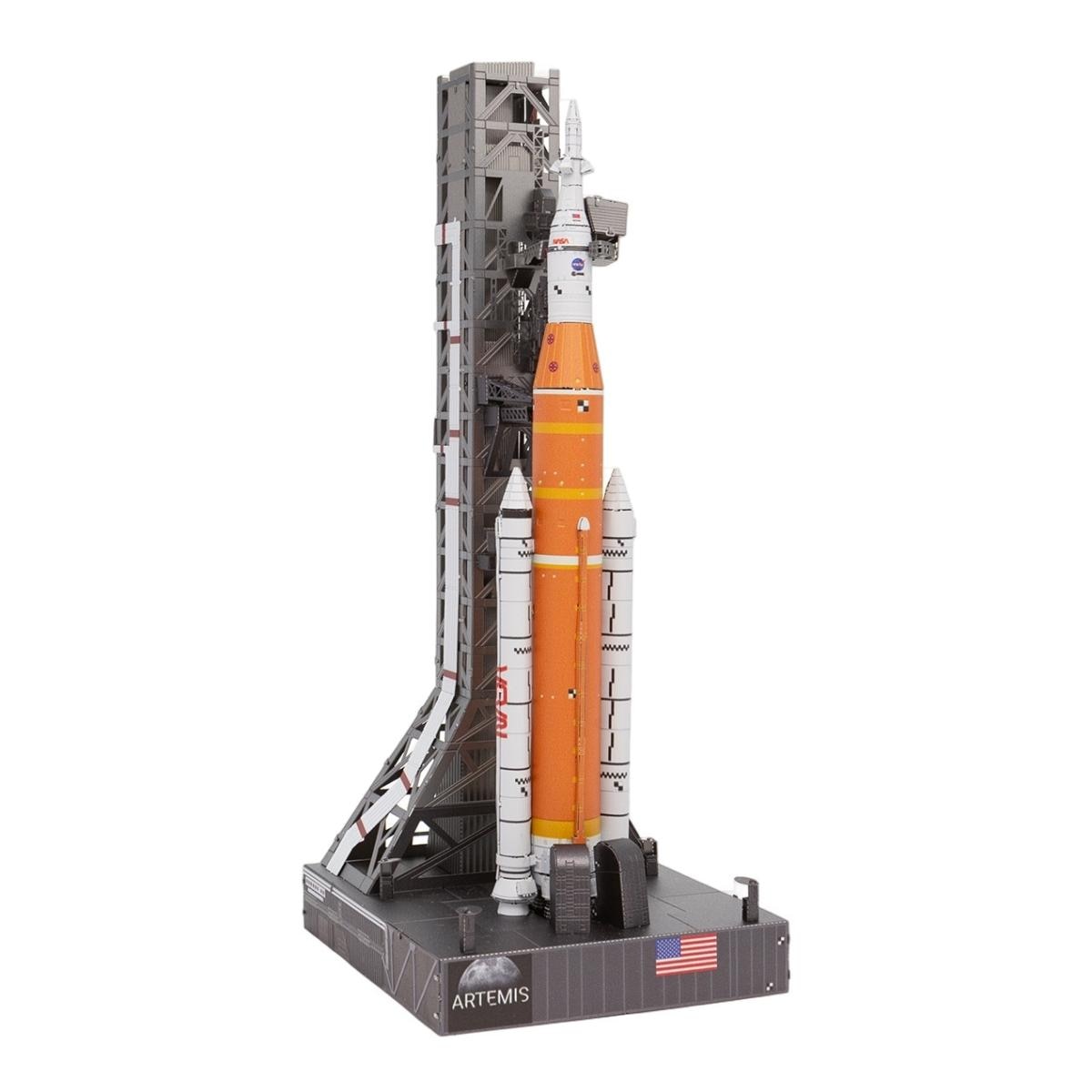 Maquete de Metal Metal Earth Artemis Moon Rocket 6