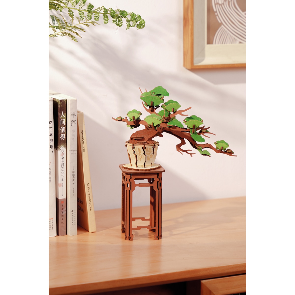 Maquete em Madeira Rolife Evergreen Pine Bonsai 8