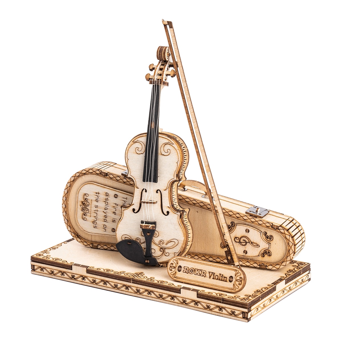 Imagem 0 de Maquete em Madeira Rokr Violin