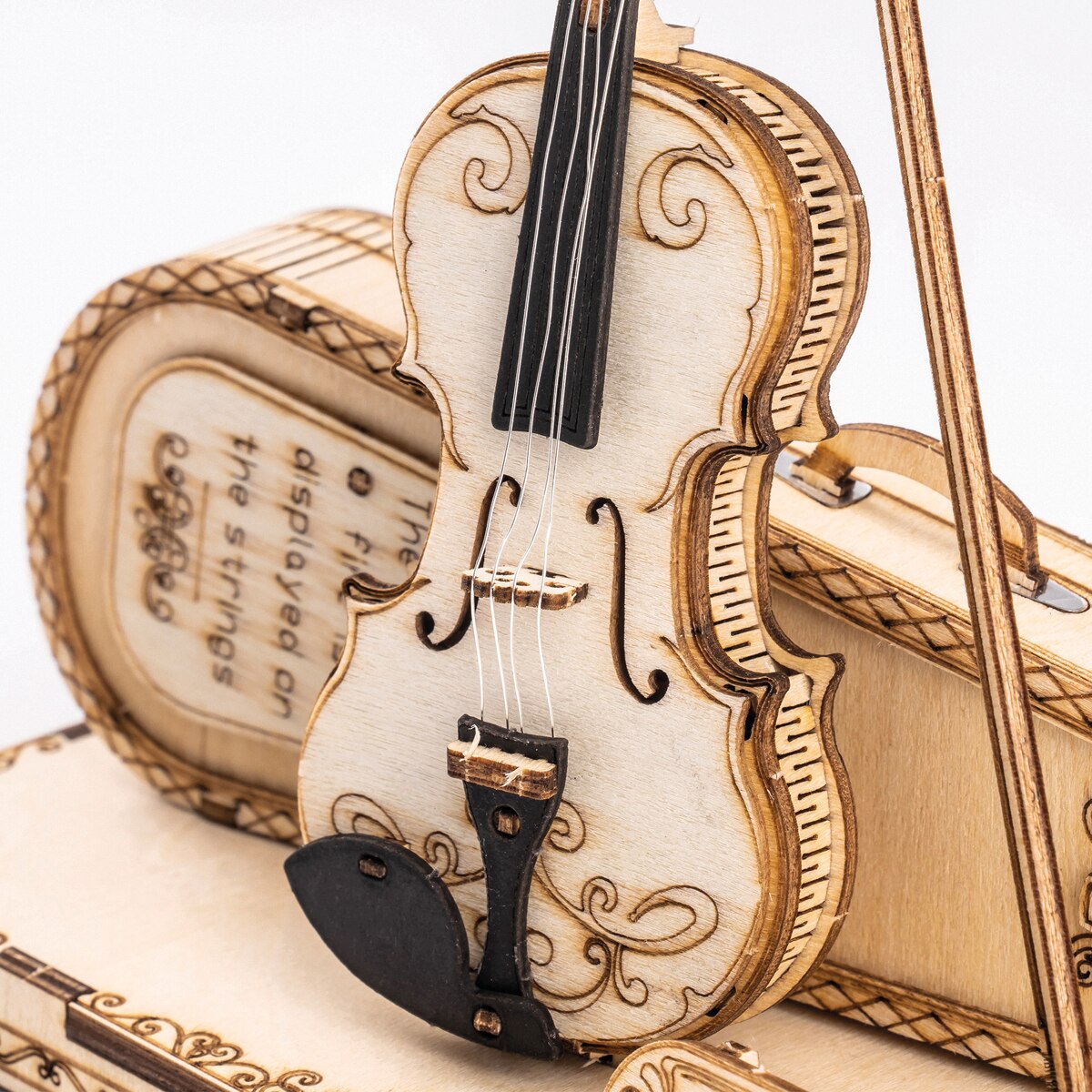 Maquete em Madeira Rokr Violin 8
