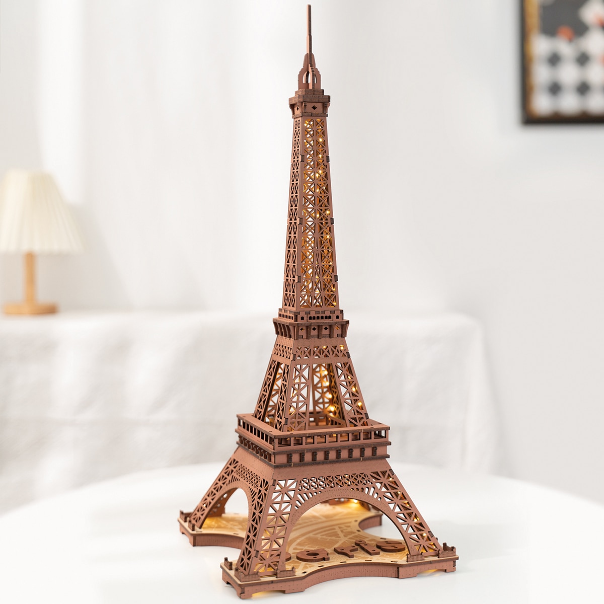 Maquete em Madeira Rokr Eiffel Tower 3