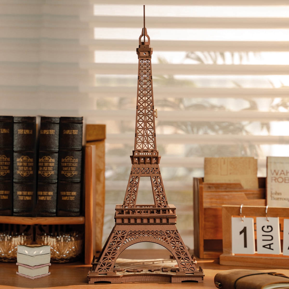 Maquete em Madeira Rokr Eiffel Tower 8