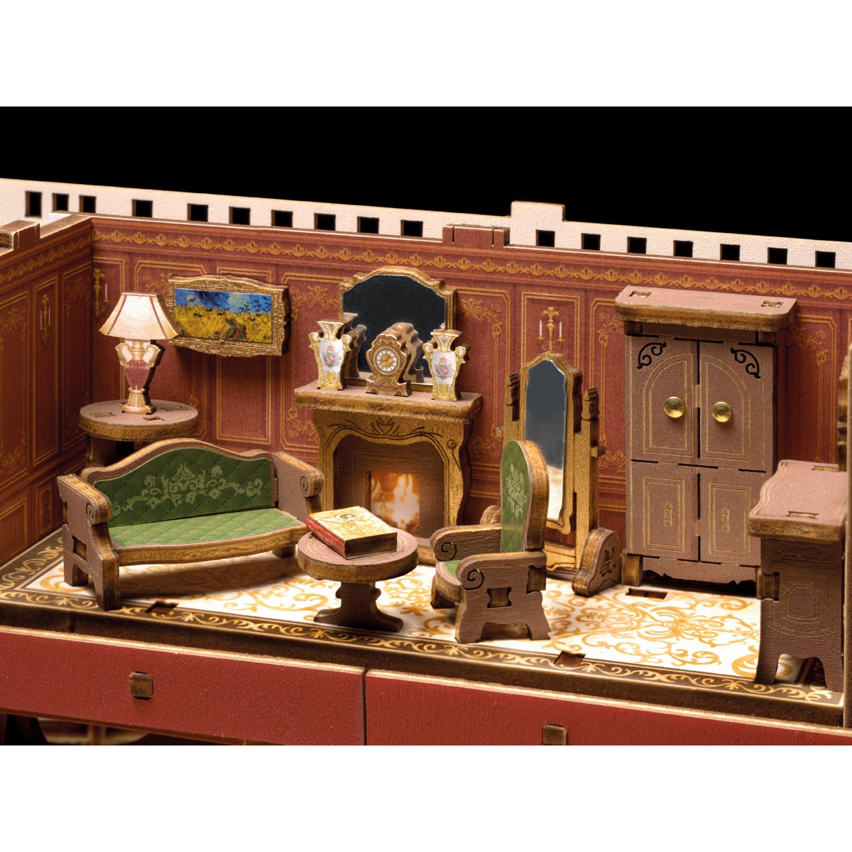 Maquete em Madeira Rokr 1912 Eternal Atlantic Voyager 12